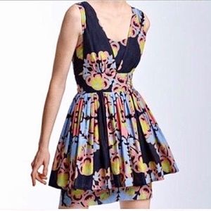 Floral dress from Anthropologie x Leifdottir